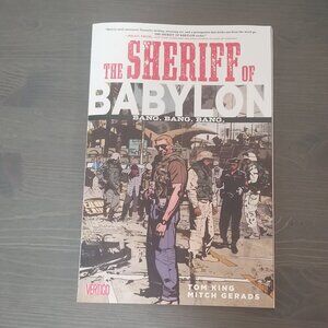 Sheriff of Babylon vol. 1 SIGNED by Tom King and Mitch and Mitch Gerads
